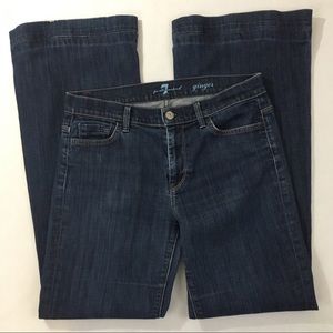 7 For All Mankind Ginger Jeans. Size 30. EUC.